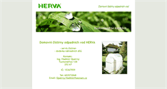 Desktop Screenshot of herva.cz