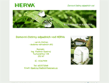 Tablet Screenshot of herva.cz